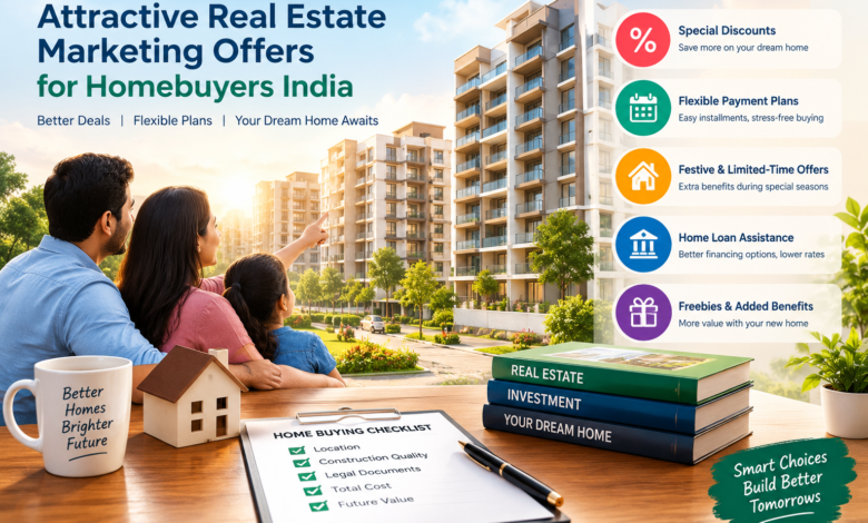 attractive real estate marketing offers for homebuyers india